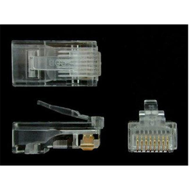 Cat5e RJ45 Modular Plug Connector 50 Pkg Cat5e RJ45 Modular Plug Connector 50 Pkg